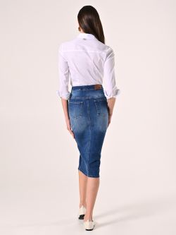 Jupe midi en jean det_3