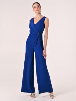 Tuta effetto Gilet Blu Cina in_i7