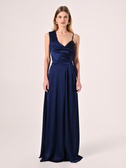 Long Blue Dress with Sequins det_1