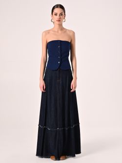 Denim Maxi Skirt det_1