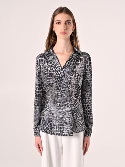 Bluse mit Animal-Print det_2