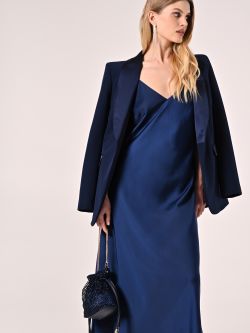 Abito Sottoveste in Raso Blu sp_e1