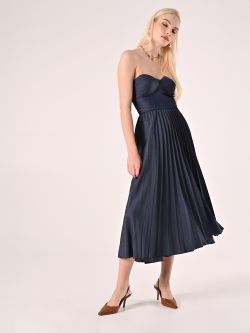 Bustier-Kleid in Blau in_i7