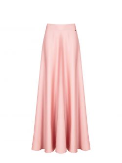 Pink Satin Skirt det_4