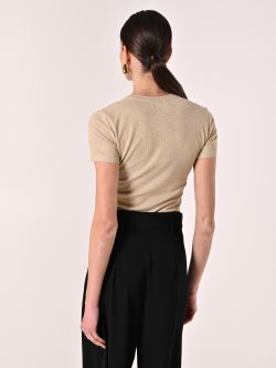 T-Shirt Lurex Oro det_3