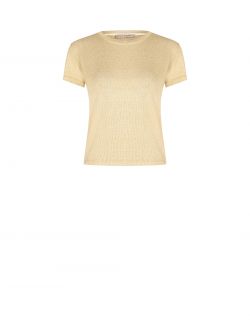 T-Shirt Lurex Oro det_4