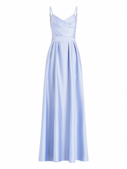 Abito Lungo Rinascimento atelier Azzurro det_4