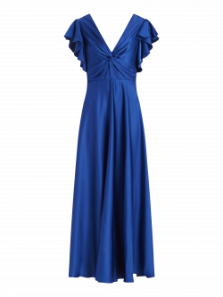 Abito Nodo Rinascimento atelier Blu det_4