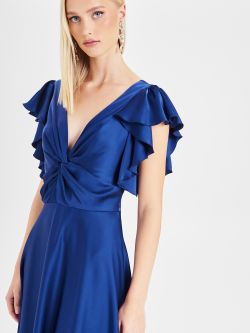 Rinascimento atelier Blue Knot Dress in_i5