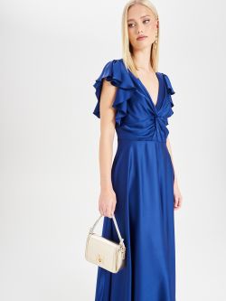 Rinascimento atelier Blue Knot Dress in_i7
