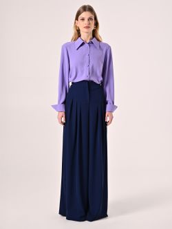 Palazzo-Hose in Marineblau det_1