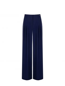Palazzo-Hose in Marineblau det_4