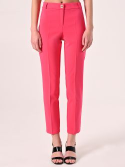 Pantaloni in tessuto tecnico Fuxia det_2