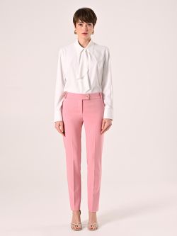 Pink Trousers in Technical Fabric det_1