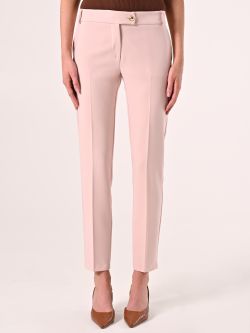 Pantalon rose clair en tissu technique det_2