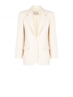 Giacca Monopetto Beige Chiaro det_4