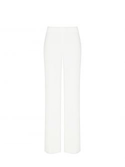 White Palazzo Trousers det_4