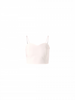 Top in Tessuto Tecnico Bianco det_4