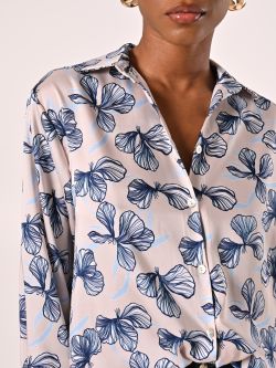 Chemise en satin imprimé fleuri in_i5