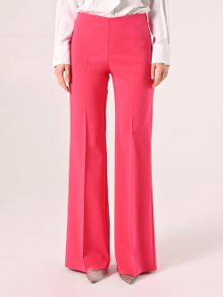 Palazzo Trousers in Fuchsia Technical Fabric det_2