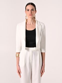 Kurze Jacke in Weiß det_2