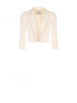Short Jacket in Light Beige det_4