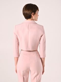 Pale Pink Short Jacket det_3