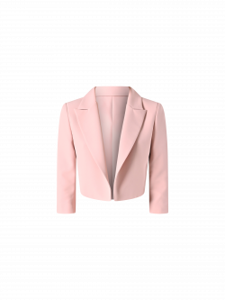 Pale Pink Short Jacket det_4