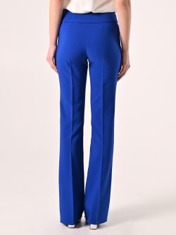 China Blue Trousers in Technical Fabric with Waistband det_3