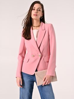 Powder Pink Jacket in Technical Fabric sp_e1