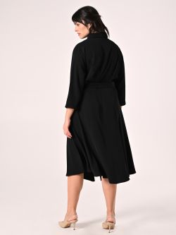 Curvy Black Blouse det_3