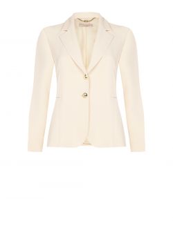 Curvy-Jacke in hellem Beige det_4