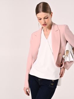 Asymmetrische Bluse in Weiß sp_e1