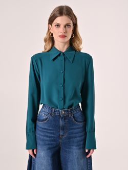 Bluse in Grün det_2