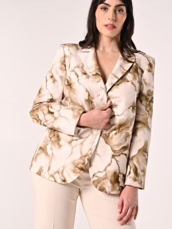 Giacca Curvy Marmorizzata in_i7