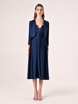 Coprispalle in Raso Blu det_1