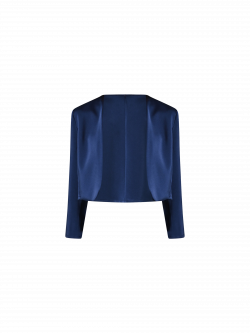 Coprispalle in Raso Blu det_4