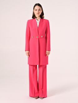 Duster in Fuchsia Technical Fabric det_1