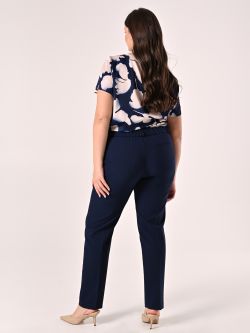 Pantaloni Curvy Blu det_3