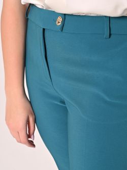 Spodnie curvy w kolorze królewskiej zieleni in_i5