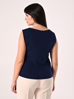 Curvy-Top mit Pailletten in Blau det_3