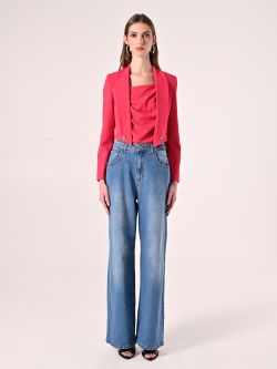 Short Fuchsia Jacket det_1