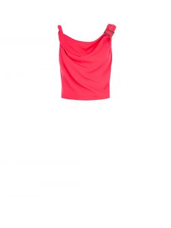 Top Fuxia con spalline Asimmetriche det_4