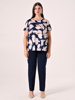 Curvy Floral Blouse det_1