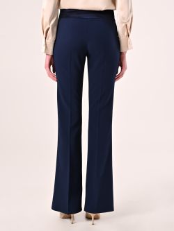 Pantalon de smoking bleu det_3