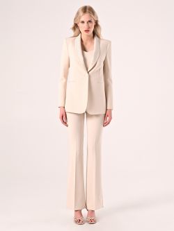 Giacca Beige con Strass det_1