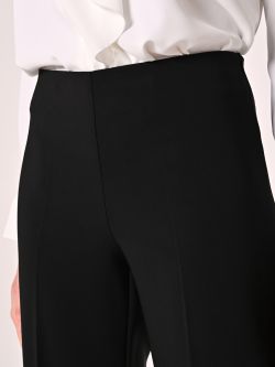 Pantaloni Palazzo in Tessuto Tecnico Nero in_i5