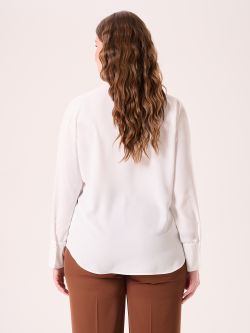 Camicia Curvy Bianca in_i4