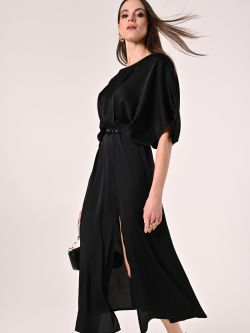 Abito Nero con Maniche Kimono sp_e1