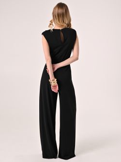 Black Flowy Jumpsuit det_3